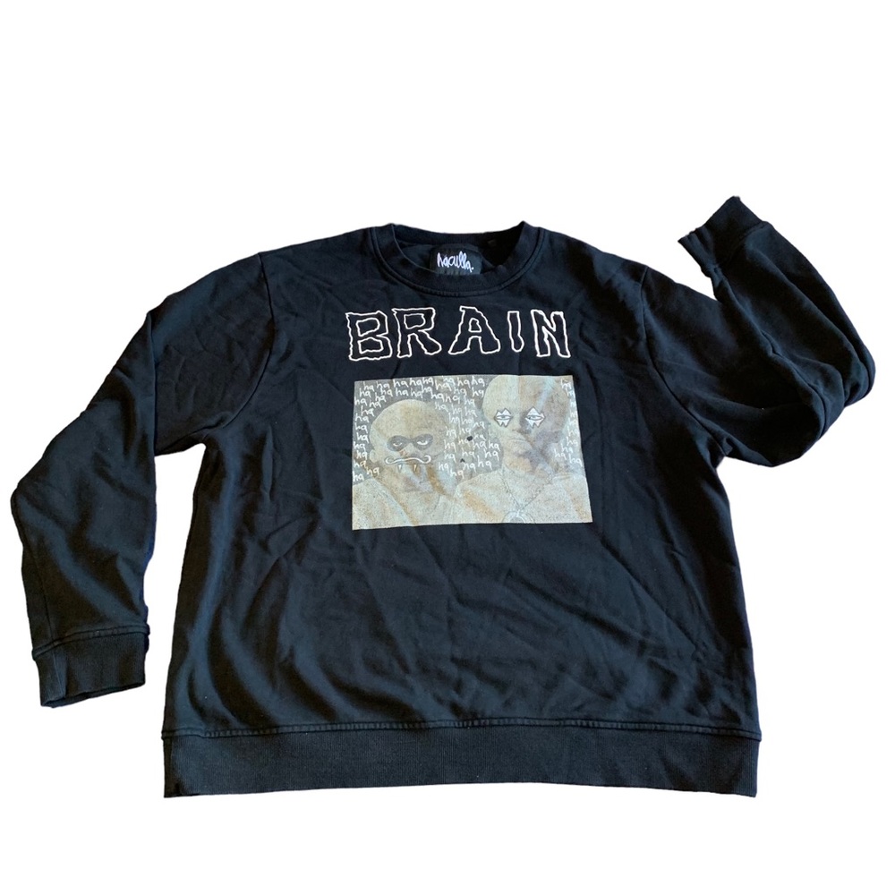 “Hac On The Brain” Crewneck Haculla Streetwear Mens XXL